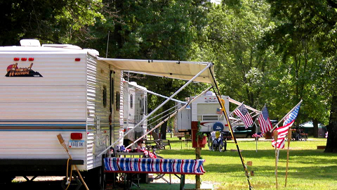Camp Near Cedar Rapids