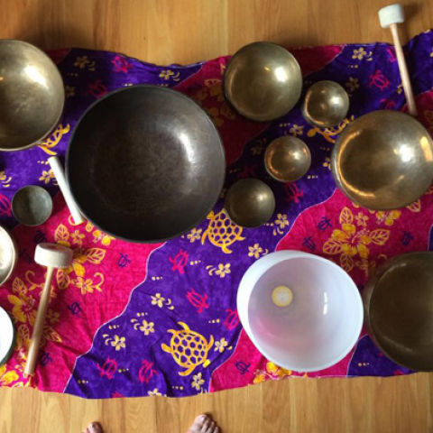 <p>Experience sound, stillness, playfulness and relaxation through the enigmatic vibrations of Himalayan and crystal singing bowls.</p>