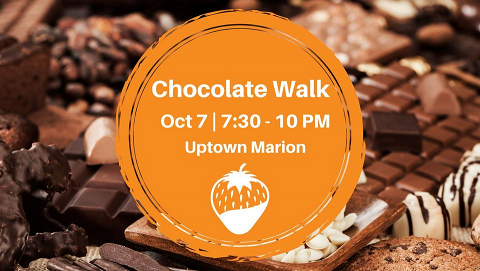 <p>What could be more delightful than shopping and chocolate? Adding a fall night in Uptown Marion!</p>