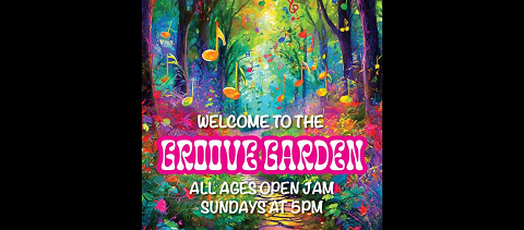 <p>The Groove Garden Open Jam is CR’s #1 all-ages jam and invites musicians of all skill levels, genres and instrumentation to get up and play on a professional sound stage. Everyone who signs up will have a chance to play, and may even be featured on the next Groove Garden album!</p>

