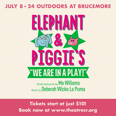 <p>Based on Mo Willems’ beloved children’s books, Elephant and Piggie’s onstage outdoor adventure will leave young audiences doing the “Flippy Floppy Floory” dance all night long!</p>
