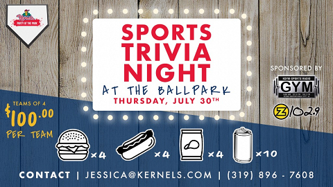 Sports Trivia Night at the Ballpark