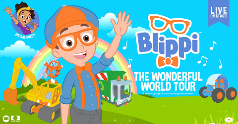 <p>Blippi is coming to your city for the ultimate curiosity adventure in Blippi: The Wonderful World Tour!</p>