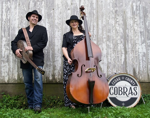 <p>Cedar County Cobras play American roots and blues music from the last century.</p>