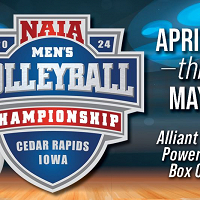 <p>Cedar Rapids is proud to welcome the NAIA Men’s Volleyball National Championships to the Alliant Energy PowerHouse for the first time in 2024!</p>