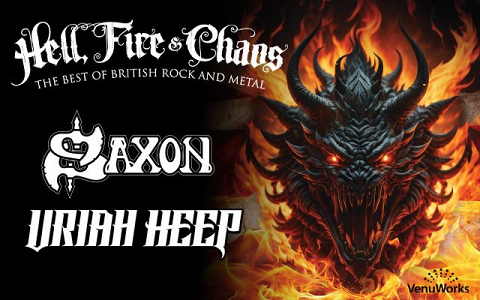 <p>SAXON<br />
were formed in 1979 and became leaders in the NWOBHM movement alongside bands such as Iron Maiden and Def Leppard and inspiration to the likes of Metallica, Pantera etc. Touring to support their 24th studio album Hell, Fire & Damnation, released on January 19th 2024, the band have continued to be at the top of their game throughout the years. Headlining many of the major rock festivals annually in Europe as well as an extensive touring commitment around the World, their massive and loyal fan base continues to grow and the band don’t look as though they are slowing down at any point soon. Their setlist will consist of all the classic tracks such as Wheels Of Steel, 747 (Strangers in the night), Strong Arm Of The Law, Power and the Glory and Denim and Leather.</p>