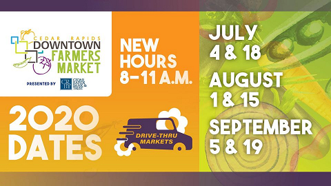 Drive-Thru Market - Cedar Rapids Downtown Farmers’ Market