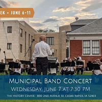 <p>Join the Cedar Rapids Municipal band as they kick off their 2023 concert season.</p>