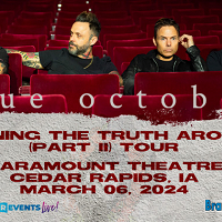 <p>Rather than lean on destiny for direction, Blue October invents and inhabits a future all their own. The platinum-certified alternative quartet from Houston, TX—Justin Furstenfeld [vocals, guitar, songwriter], Jeremy Furstenfeld [drums], Ryan Delahoussaye [violin, mandolin, piano], and Matt Noveskey [bass]—consistently evolves with an outlier perspective. For their eleventh studio album and first double-LP, Spinning The Truth Around: Part I & II, Blue October unlocks another creative renaissance.</p>