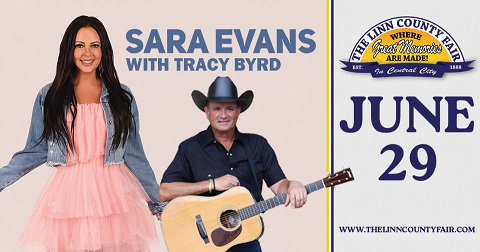 <p>Join us Saturday, June 29 for Sara Evans live in concert with special guest Tracy Byrd! Tickets are $40 before June 1 and $50 after.</p>