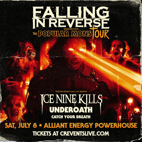 <p>With special guests Ice Nine Kills.</p>