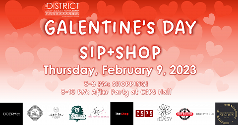 <p>Have a night out with the gals in the District to celebrate the season of love! Enjoy a Thursday night out shopping at local boutiques and enjoying some fun and festive drinks. Participating local businesses in Czech Village & New Bohemia will be open from 5-8 PM. </p>

<p>CSPS Hall will be hosting their Ladies’ Night at the Carlo Bar from 8-10 PM, so make sure to stop by once you’re finished hitting the shops!</p>