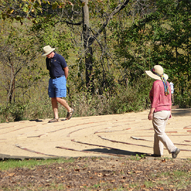 Pathways to Peace: Walking the Labyrinth One-Day Retreat at Prairiewoods (in person)